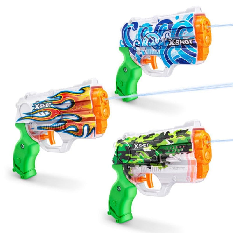 Zuru X-Shot SKINS Fast Fill Nano Water Blaster, Kids' Outdoor Summer Water Toy, 3.3-oz T7