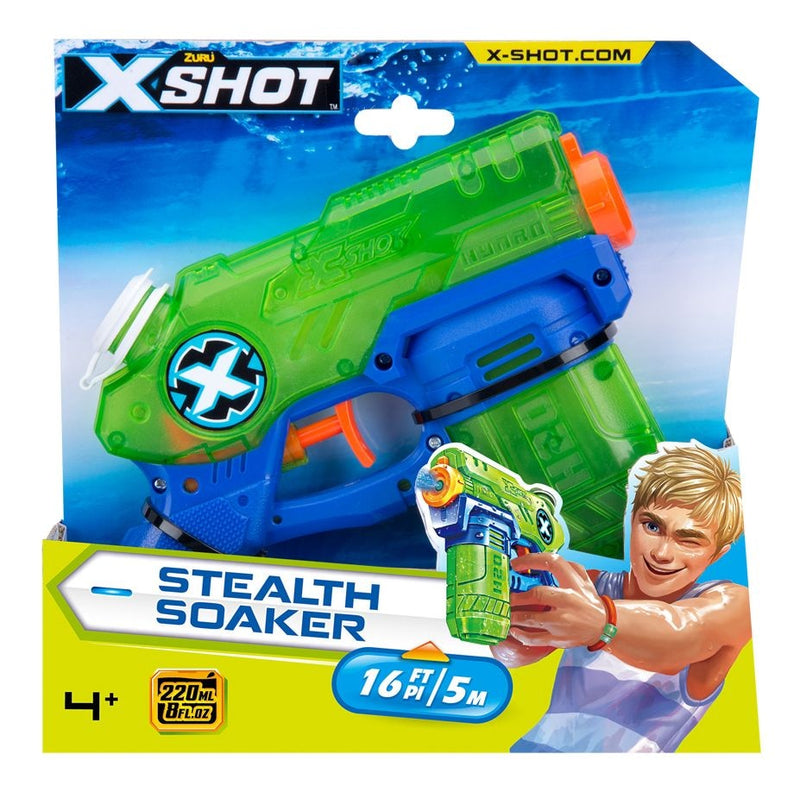 ZURU X-Shot Stealth Soaker Water Blaster, Kids' Outdoor Summer Water Toy, Age 4+ T2